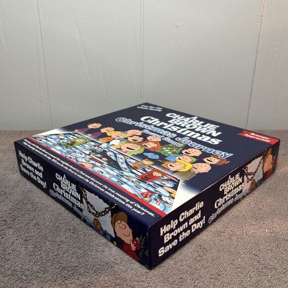 A Charlie Brown Christmas Journey Peanuts Board Game 2018 COMPLETE - Picture 9 of 10
